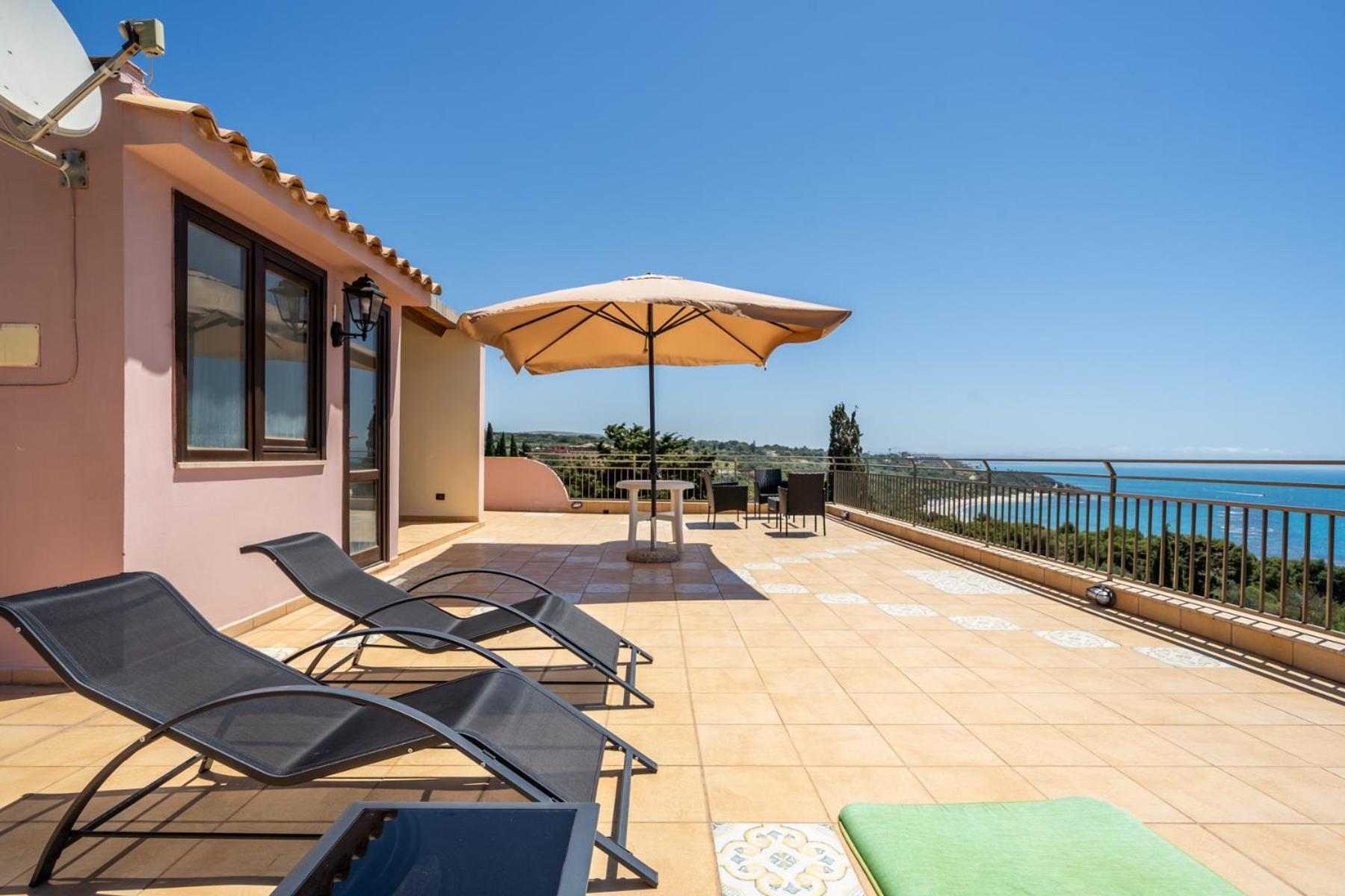 Villa Rosa Sul Mare Sciacca Buitenkant foto