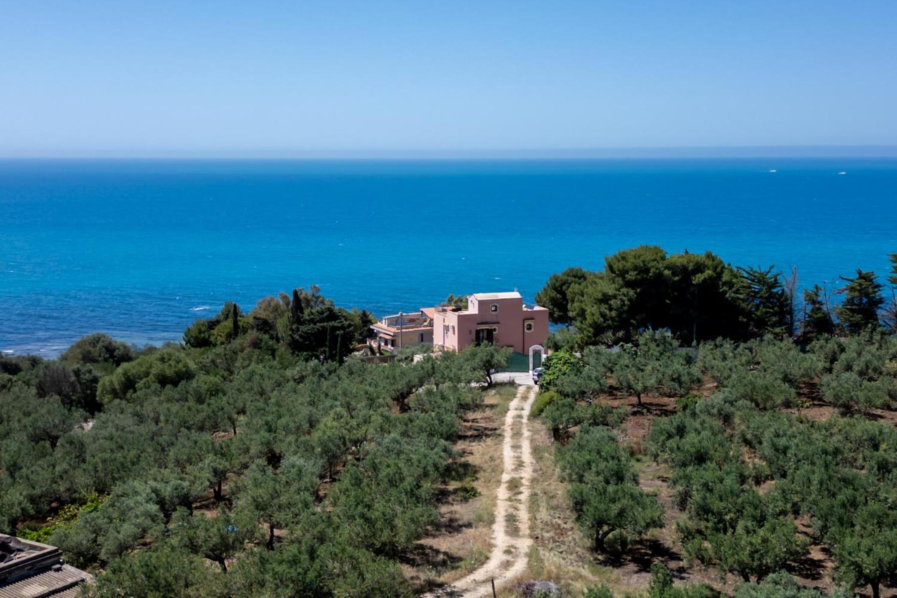 Villa Rosa Sul Mare Sciacca Buitenkant foto